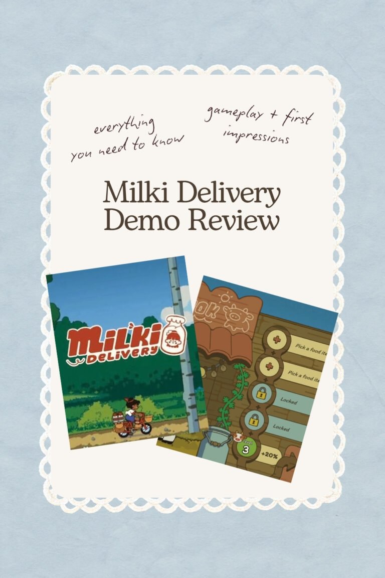 Call your grandma! This cozy delivery sim will STEAL your heart | Milki Delivery Demo Review