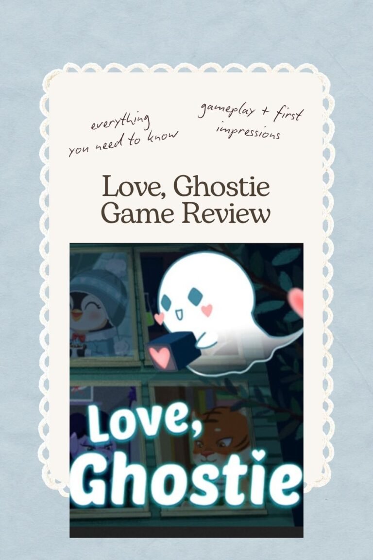 Best Cozy Game for Love is Blind Lovers | Love, Ghostie Game Review